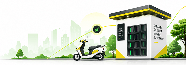 ShipRyd Energy station and electric scooter